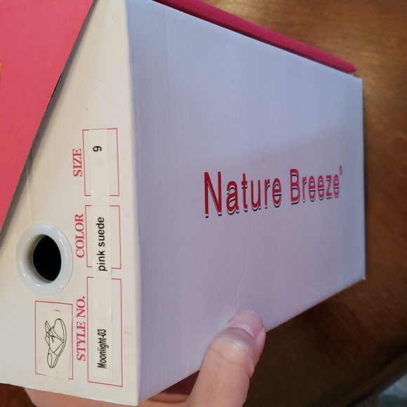 New in Box Pink Suede Bow Slides - Picture 3 of 4